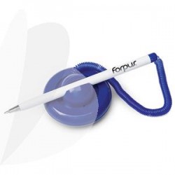 Rašiklis su stoveliu FORPUS TABLE-PEN, 0,7 mm, mėlyna rašalo spalva